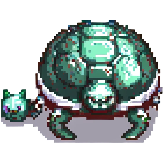 A robot turtle emoji