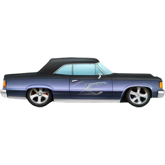 Low rider car  emoji