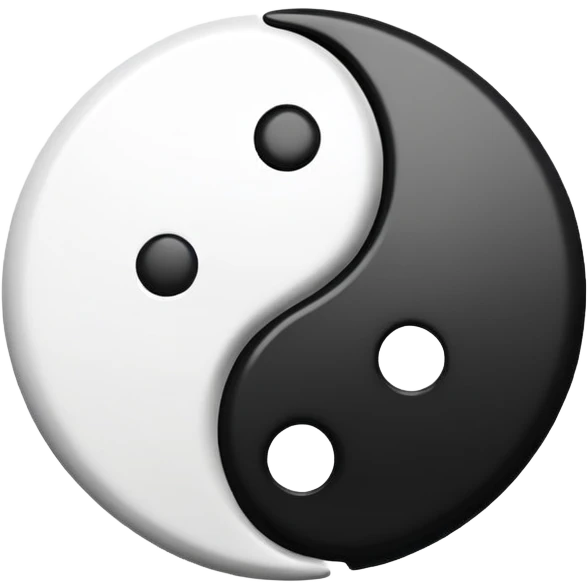 yin yang symbol emoji