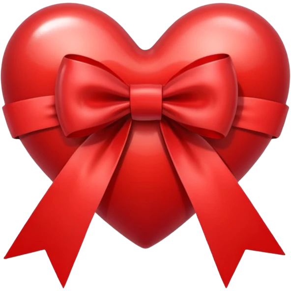 heart with a bow emoji