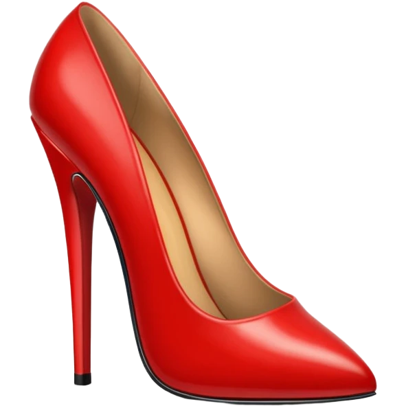 Red heels emoji