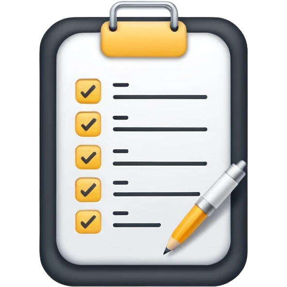 to do list icon emoji