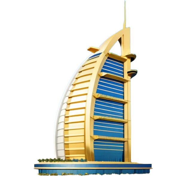Burj al arab hotel emoji