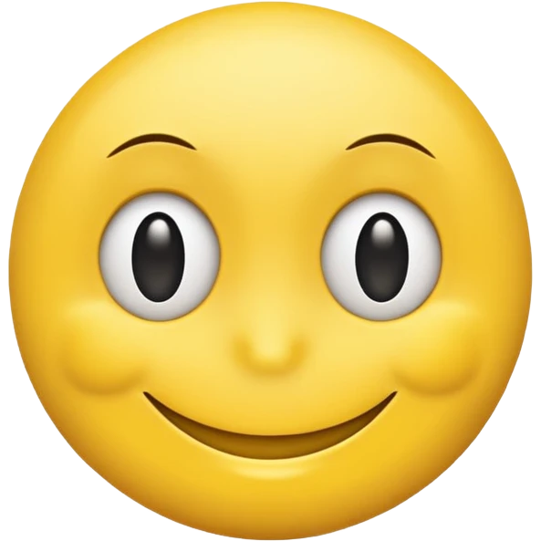 Eyes crossed smiley face  emoji