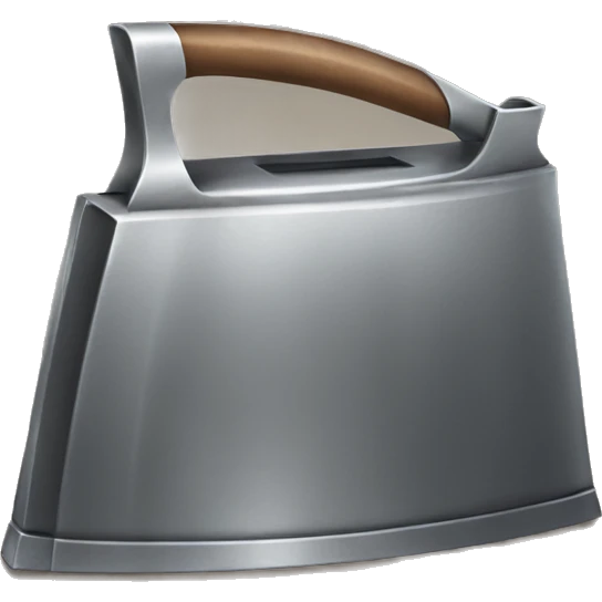 an iron that irons things emoji