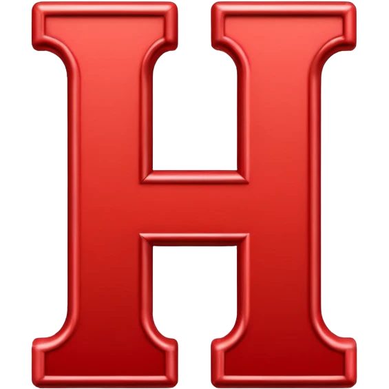 Red chain link logo in the shape of the letter K emoji