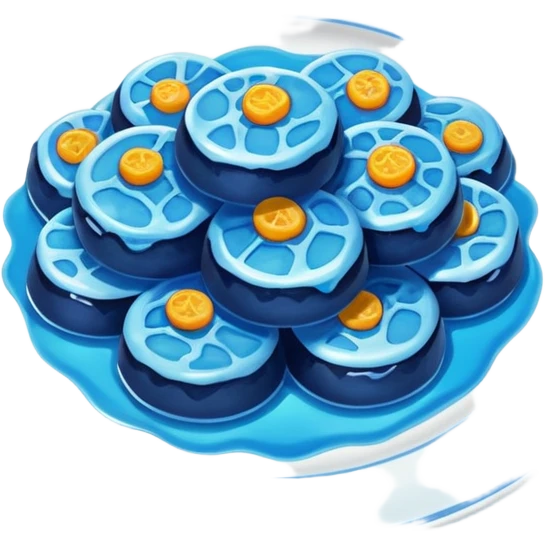 blue food emoji