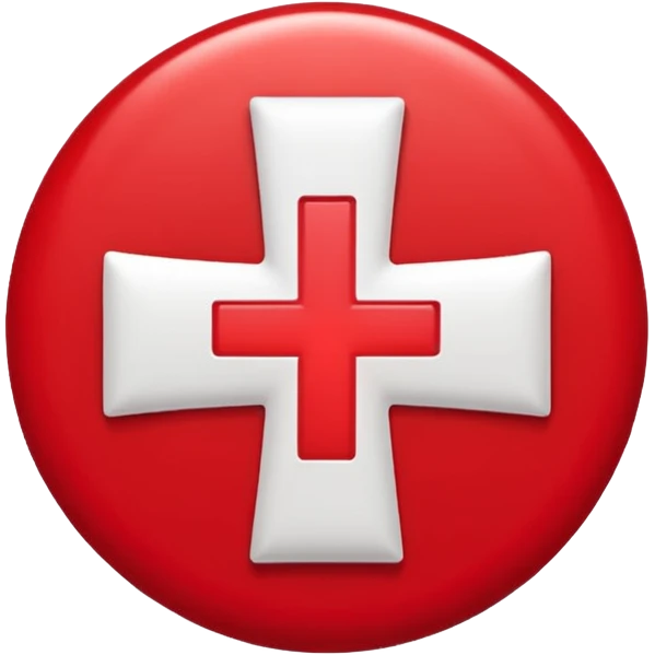 red cross emoji