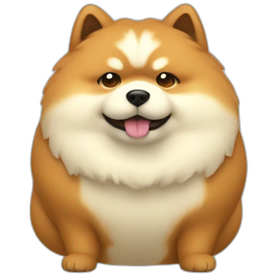 fat shibaken emoji
