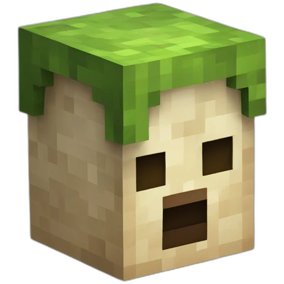 Minecraft block GraassBlock emoji
