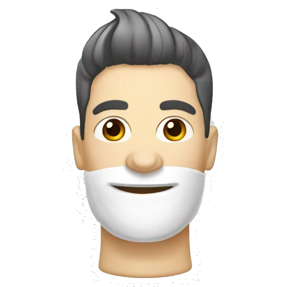 frasco de crema depilatoria emoji