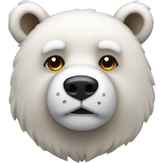 White Baer  emoji