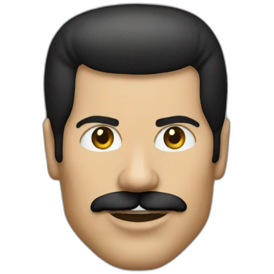 Freddie mercury emoji