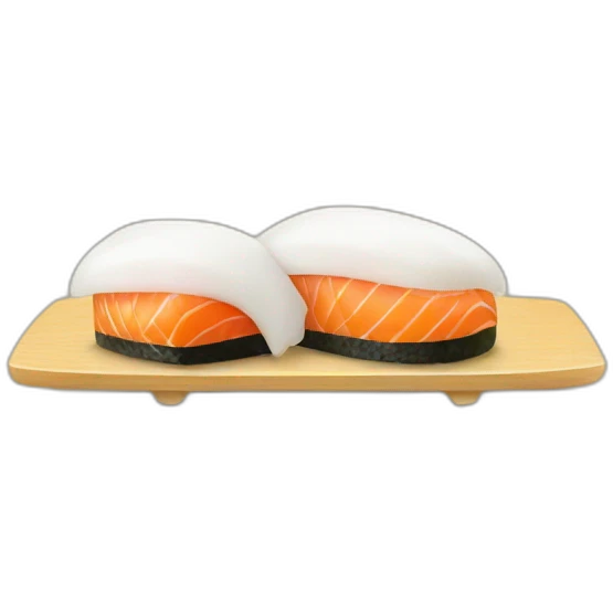 sushi feet emoji