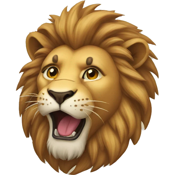 Lion ok emoji