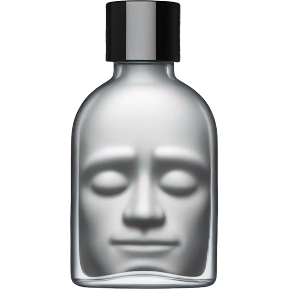 Le Male fragrance bottle in shape of a man's body emoji