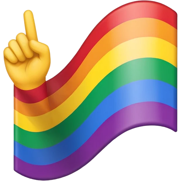 LGBTQ+ flag emoji