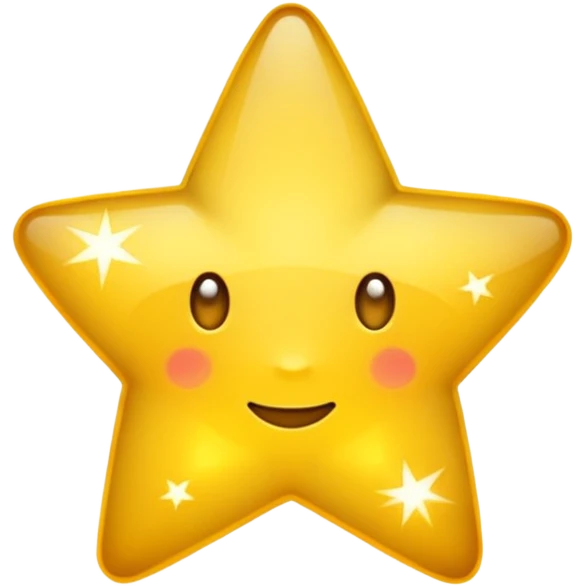 Une étoile emoji