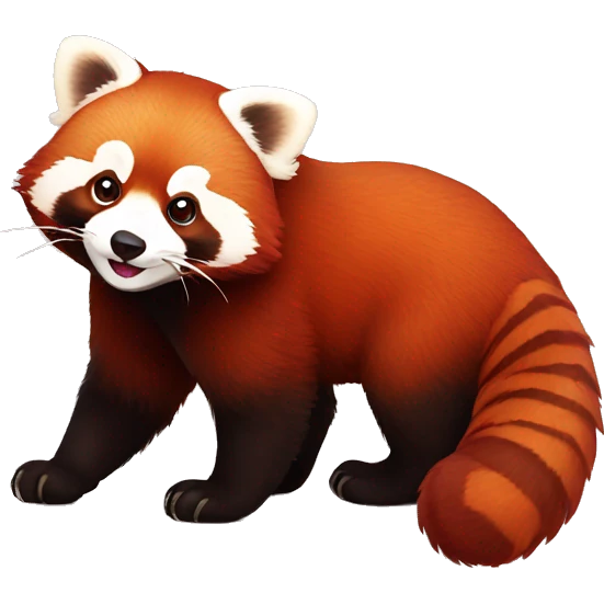 red panda hi emoji