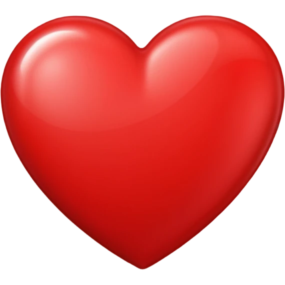 red greeting card emoji