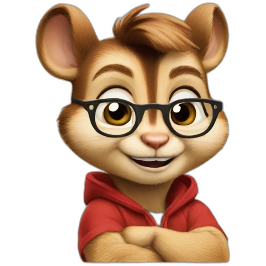 Alvin the chipmunk  emoji