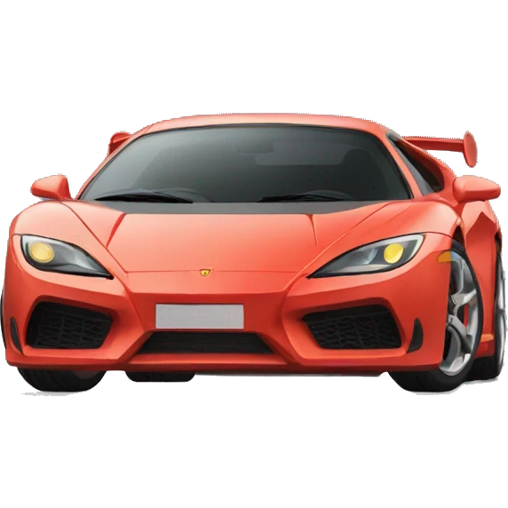 Sport car emoji