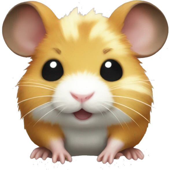 luffy hamster  emoji