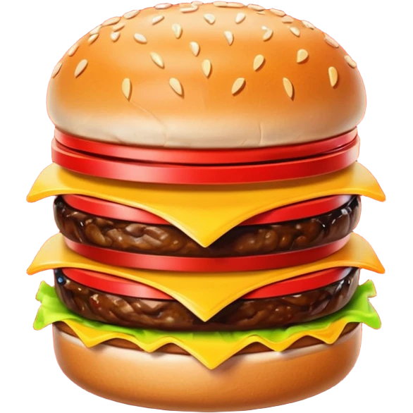 Retro Restaurant Sign Hamburger emoji