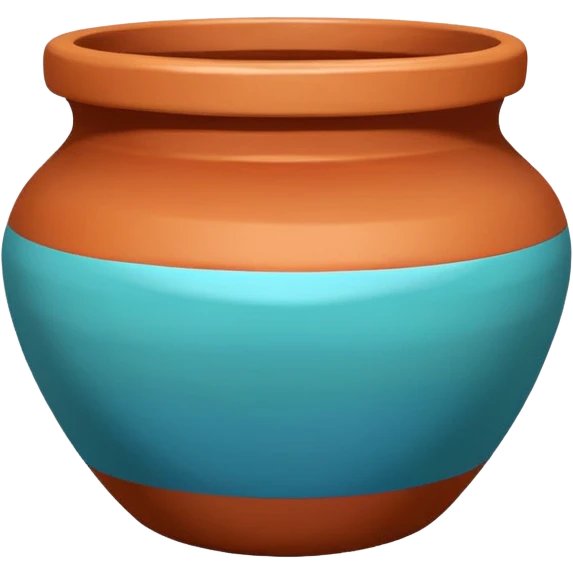 Painted Clay Pot emoji