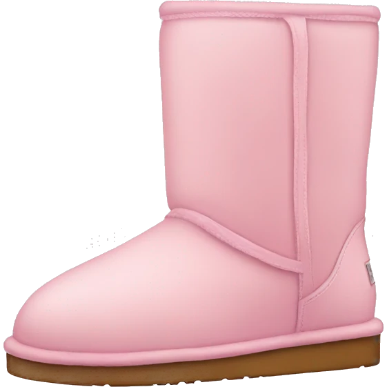 light pink uggs emoji