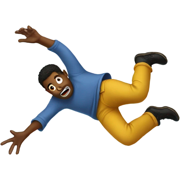 Brother falling emoji