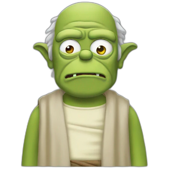 Homer yoda emoji