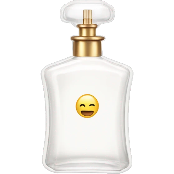 aesthetic white perfume bottle emoji