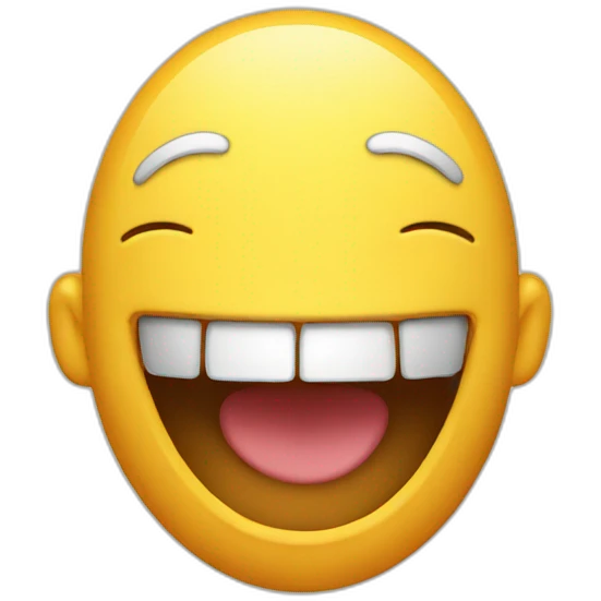 Laugh emoji