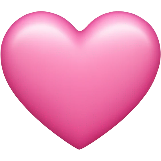 Pink heart  emoji