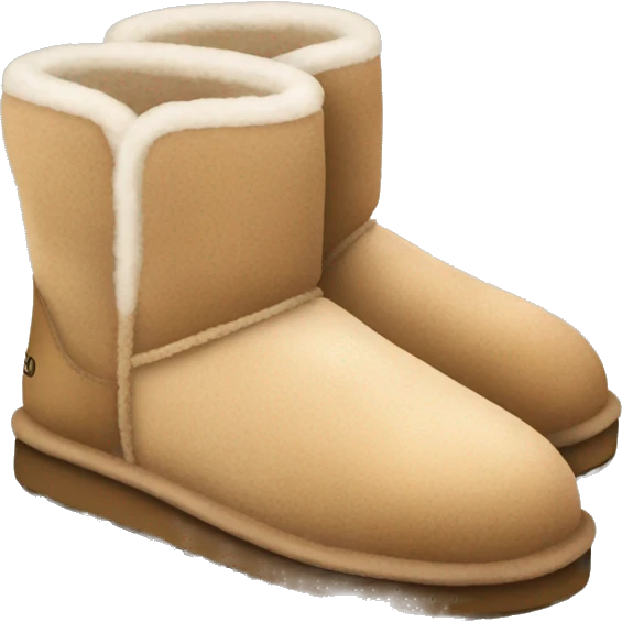 UGG slippers  emoji