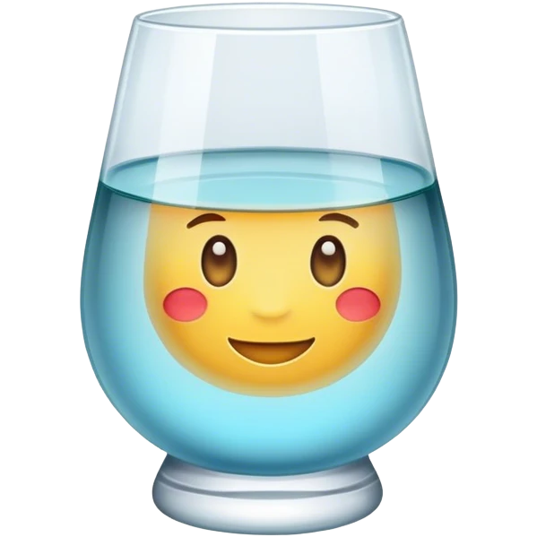 empty water glass emoji