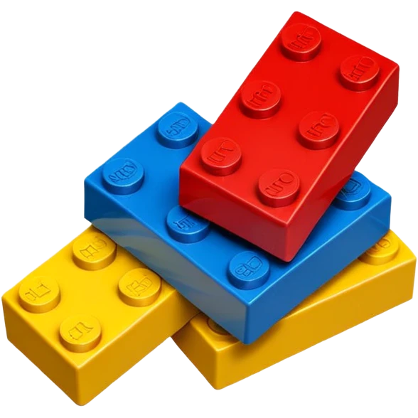 make a lego brick emoji