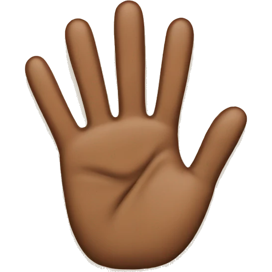 Thanksgiving emoji with crossing fingers  emoji