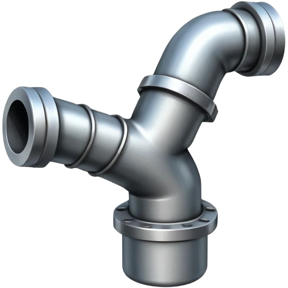 90 degree industrial pipe emoji