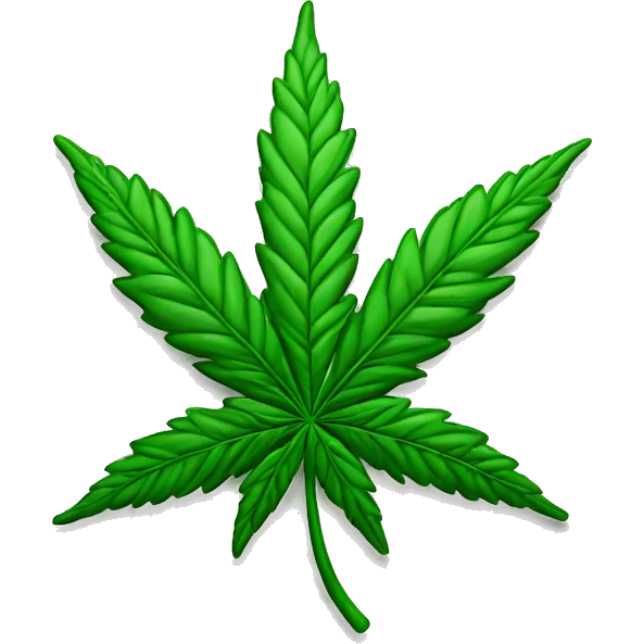marijuana leaf emoji