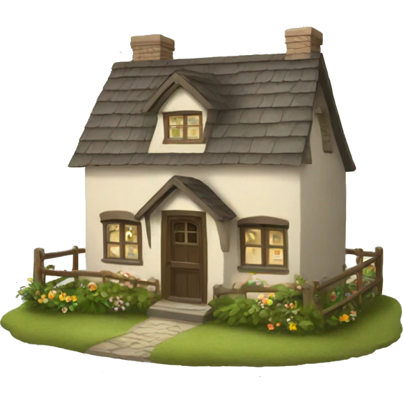 Cottage  emoji