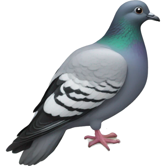 Pigeon stamp emoji