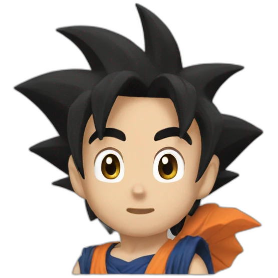 does goku clean nuts? emoji