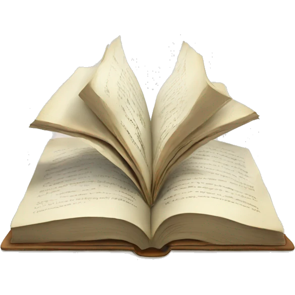 Book with macbok emoji