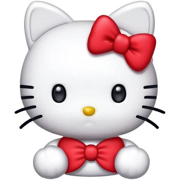 Hello kitty emoji
