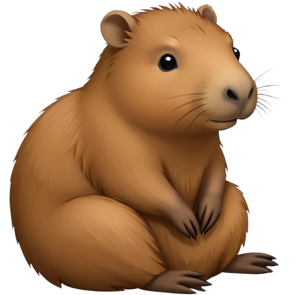Capybara ￼ emoji
