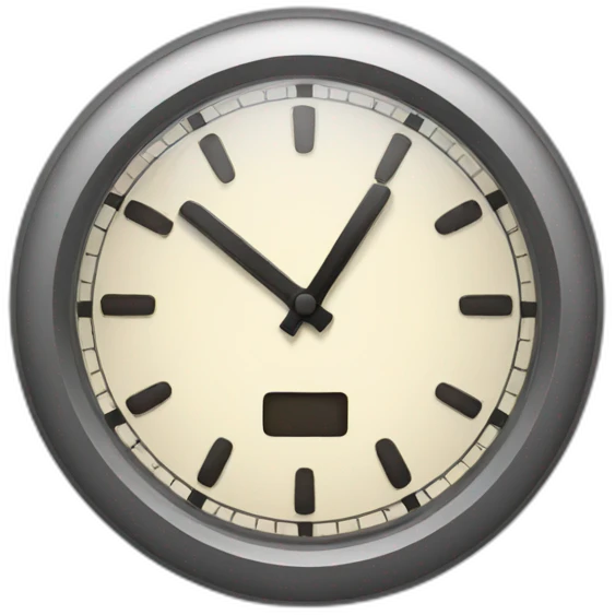 Clock emoji
