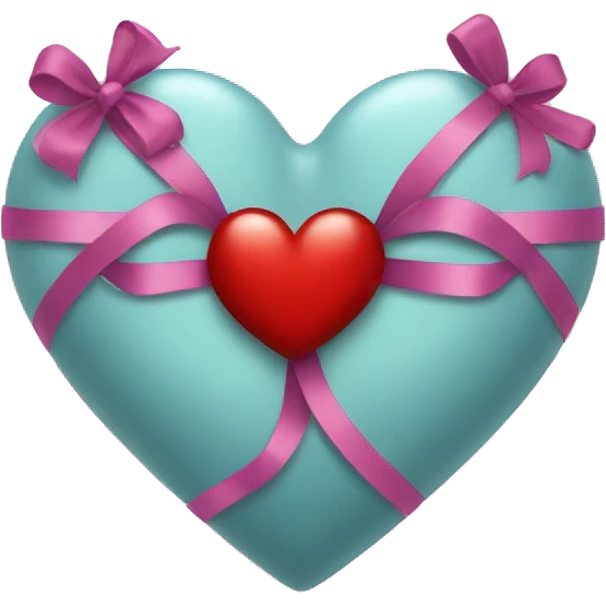 heart with bow emoji