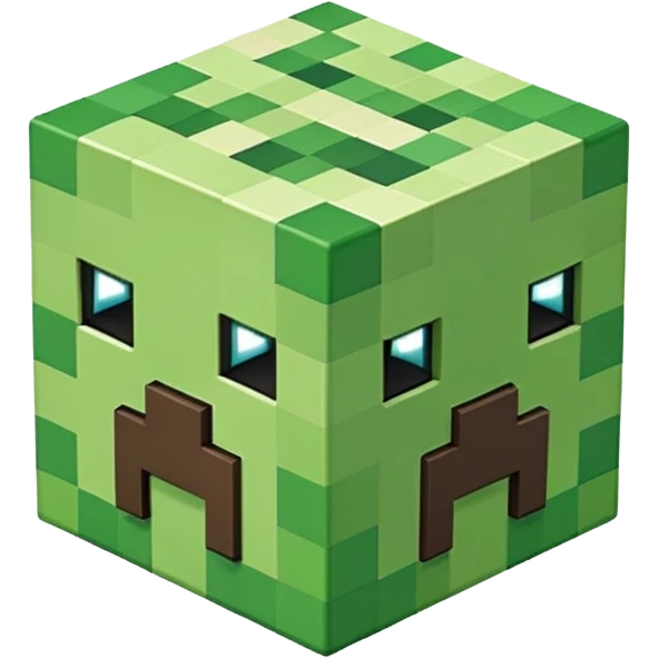 Minecraft logo emoji